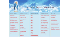 Desktop Screenshot of catholicgk.com